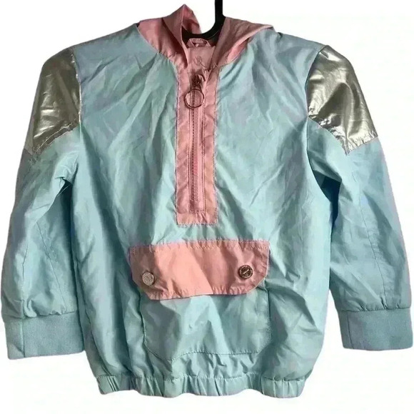 Urban Republic Windbreaker Rain Jacket with Attached Hood - Picture 1 of 11